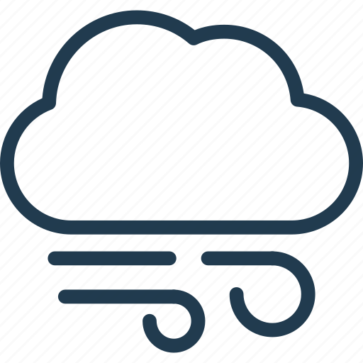 Cloud, forecast, nature, storm, weather, wind icon - Download on Iconfinder