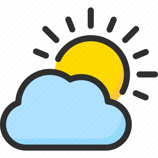 Cloud, day, forecast, sky, sun, weather icon - Download on Iconfinder
