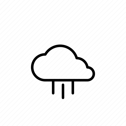 Weather, cloud, cloudy, forecast, rain icon - Download on Iconfinder