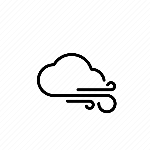 Weather, cloud, cloudy, forecast, wind icon - Download on Iconfinder