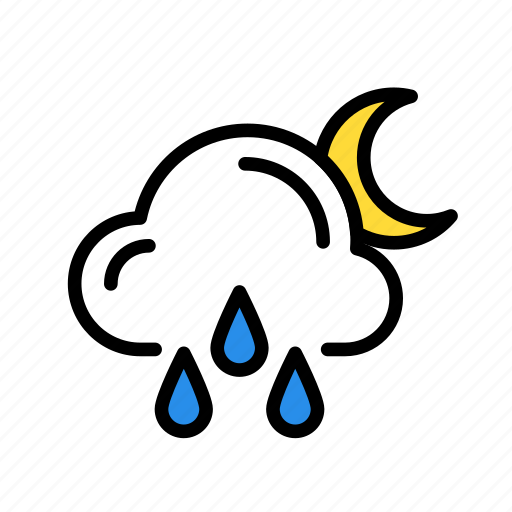 Cold, heat, night, raining icon - Download on Iconfinder