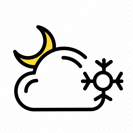 Cold, heat, night, snowy icon - Download on Iconfinder