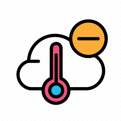 Cold, heat, weatherminus icon - Download on Iconfinder