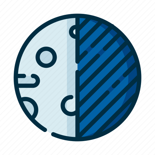 Climate, forecast, meteorology, moon, phase, weather icon - Download on Iconfinder