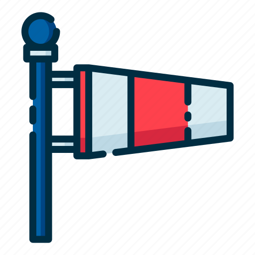 Climate, forecast, meteorology, weather, windsock icon - Download on Iconfinder