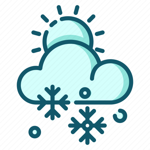 Climate, day, forecast, meteorology, snowy, weather icon - Download on Iconfinder