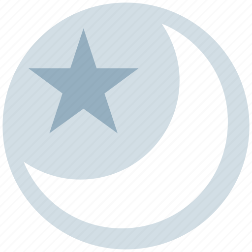 Forecast, islam, moon, night, sleep, star, weather icon - Download on Iconfinder