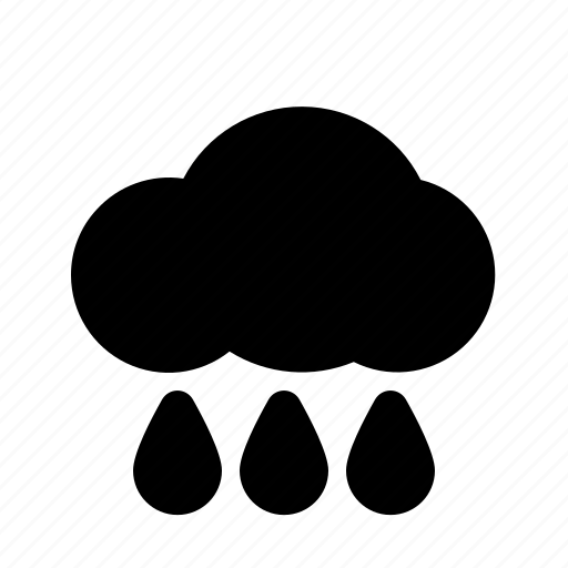 Cloud, cloudy, rain, rainfall, weather icon - Download on Iconfinder