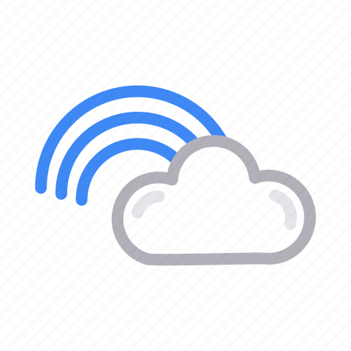 Climate, cloud, forecast, rainbow, weather icon - Download on Iconfinder
