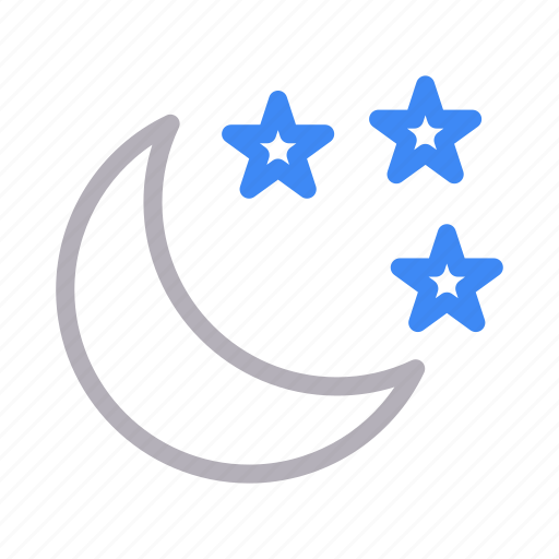 Climate, moon, night, stars, weather icon - Download on Iconfinder