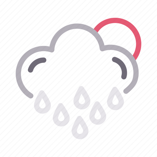 Climate, cloud, rains, sun, weather icon - Download on Iconfinder