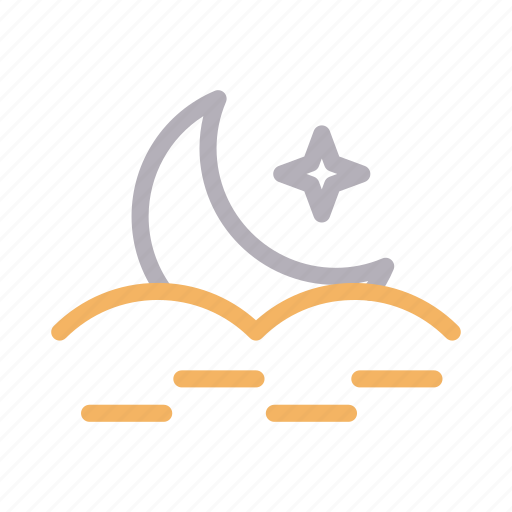 Climate, forecast, moon, star, weather icon - Download on Iconfinder