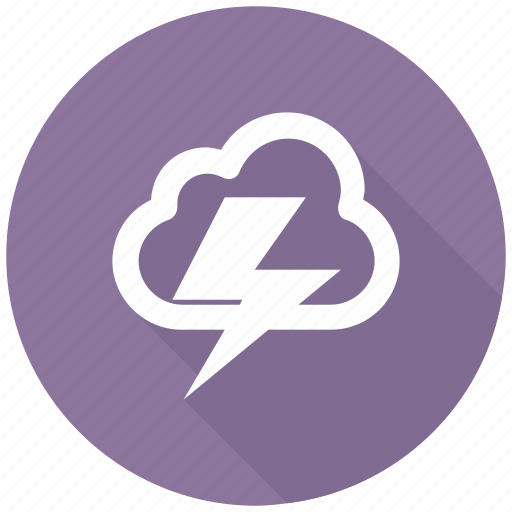 Cloud, cloudy, lightning, meteorology, thunder, weather icon - Download on Iconfinder