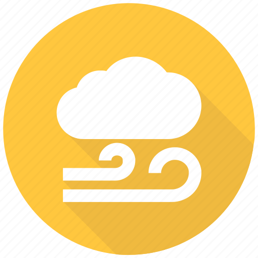 Blowing, breeze, cloud, cloudy, weather icon - Download on Iconfinder