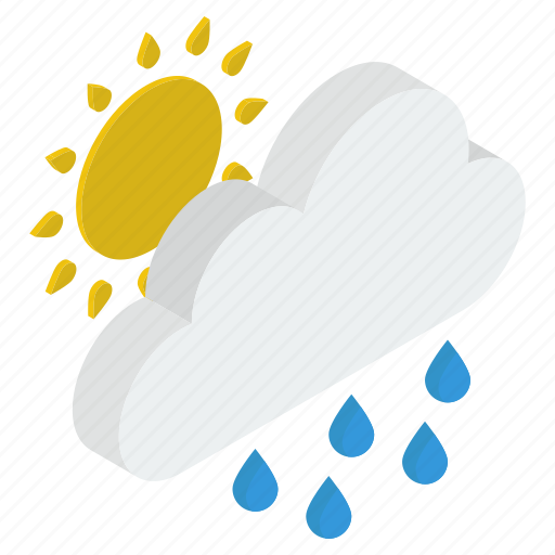 Drizzle, heavy rain, lighting storm, rain, rain storm, shower, sunshower rain icon - Download on Iconfinder