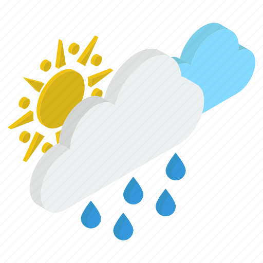 Drizzle, heavy rain, lighting storm, rain, rain storm, shower, sunshower rain icon - Download on Iconfinder