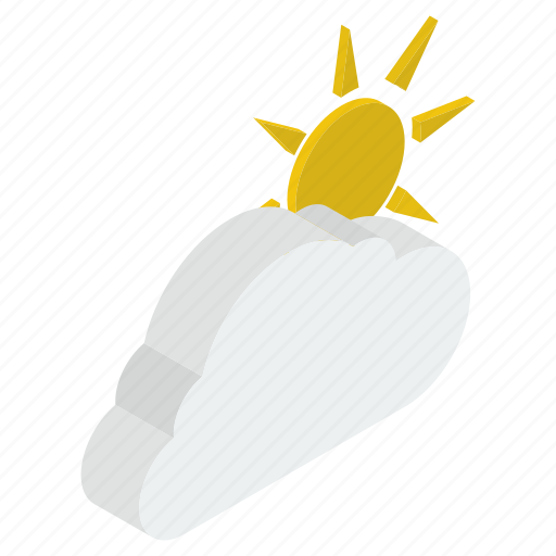 Atmosphere, climate, increasing cloud, partly cloudy, weather, weather forecast icon - Download on Iconfinder