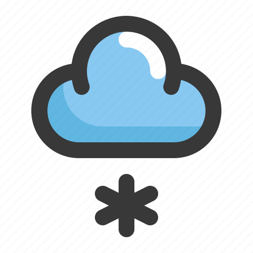 Climate, cloud, forecast, snow, snowflake, weather icon - Download on Iconfinder