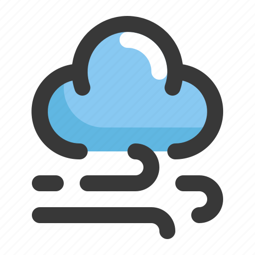 Climate, cloud, forecast, storm, weather, wind icon - Download on Iconfinder