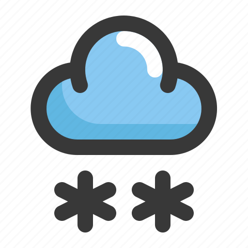 Climate, cloud, forecast, snow, weather, winter icon - Download on Iconfinder