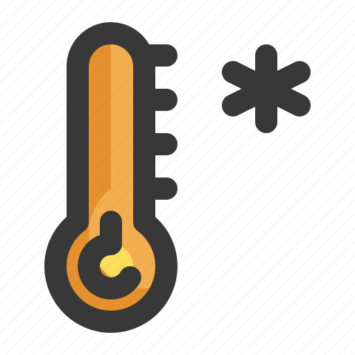 Climate, forecast, snow, temperature, thermometer, weather, winter icon - Download on Iconfinder
