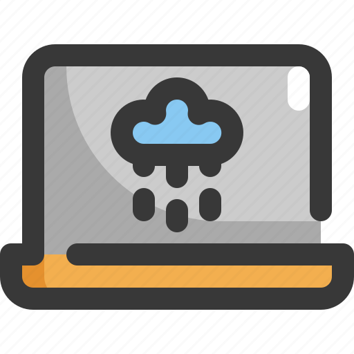 Application, climate, forecast, laptop, weather icon - Download on Iconfinder