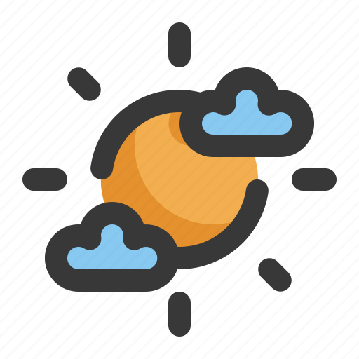 Climate, cloud, cloudy, forecast, sun, weather icon - Download on Iconfinder