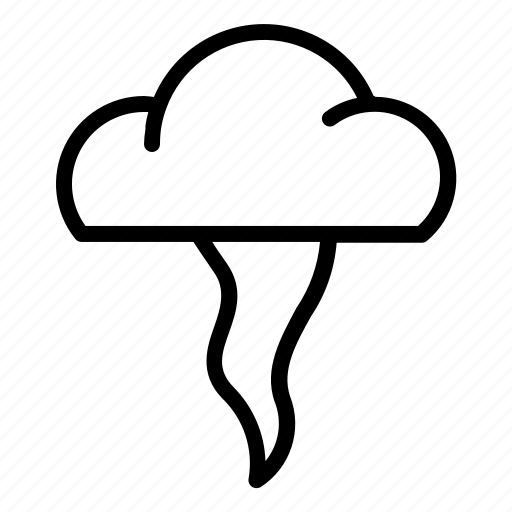 Cloudy, rain, tornado, weather, wind icon - Download on Iconfinder
