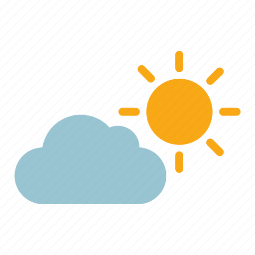 Cluody, sun, weather icon - Download on Iconfinder