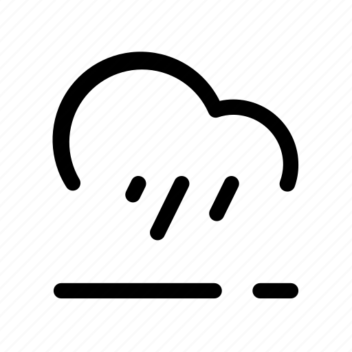 Cloud, forecast, rain, weather, windy icon - Download on Iconfinder