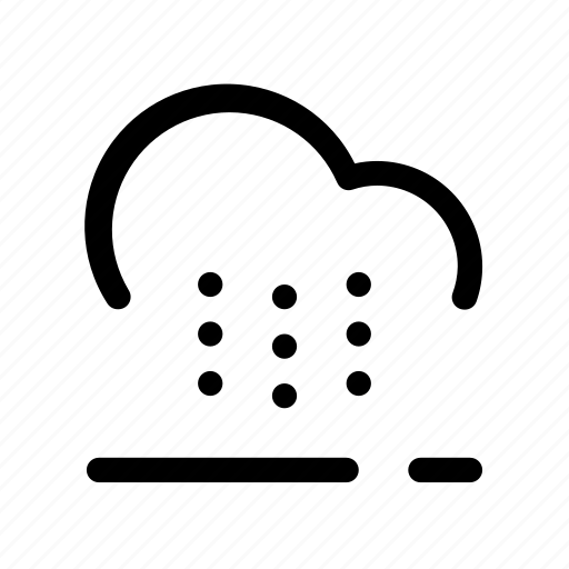 Dizzle, forecast, rain, rainy, weather icon - Download on Iconfinder