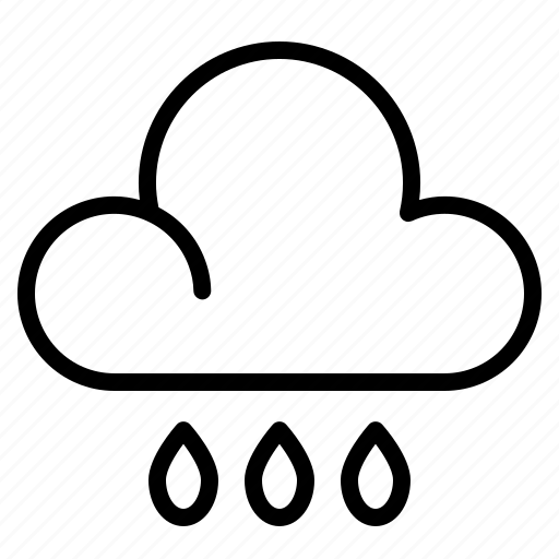 Cloud, moon, rain, snow, weather, wet, winter icon - Download on Iconfinder