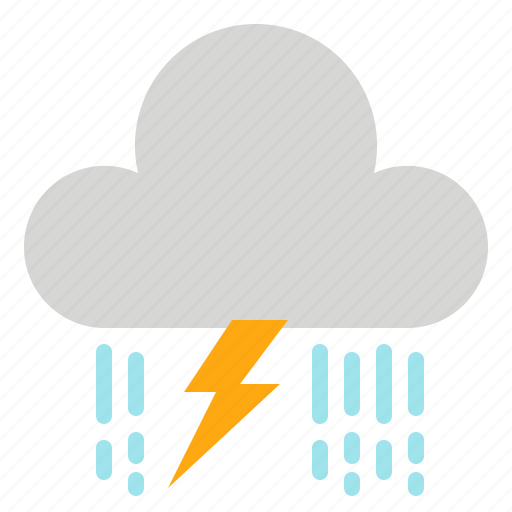 Cloud, lightforecast, rain, sun, thunderstorm, weather icon - Download on Iconfinder