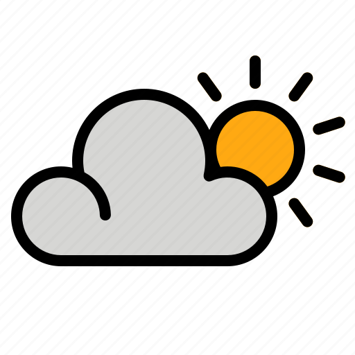 Clouds, sun, weather icon - Download on Iconfinder