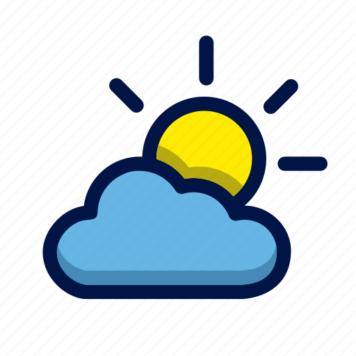 Cloud, daylight, summer, sun, weather icon - Download on Iconfinder
