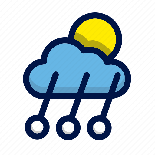 Cloud, moon, rain, sun, weather icon - Download on Iconfinder