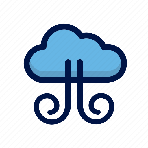 Climate, cloud, cloudy, weather, wind icon - Download on Iconfinder