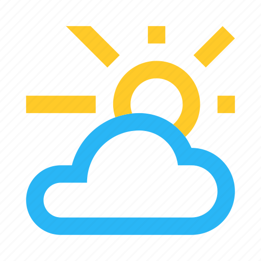 Cloud, cloudiness, light, sun, sunny, sunshine, weather icon - Download on Iconfinder