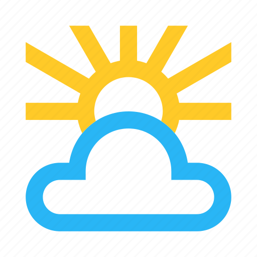 Cloud, cloudiness, light, sun, sunny, sunshine, weather icon - Download on Iconfinder