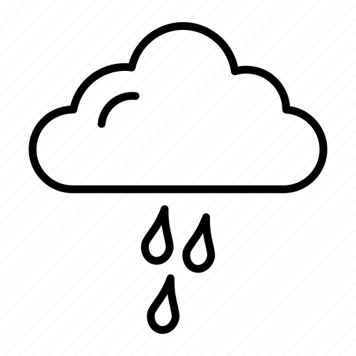 Cloud, drizzle, rain, weather icon - Download on Iconfinder