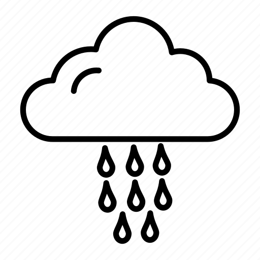 Drizzle, drop, rain, rainy, weather icon - Download on Iconfinder