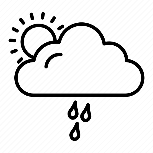 Cloud, day, rain, sun, weather icon - Download on Iconfinder