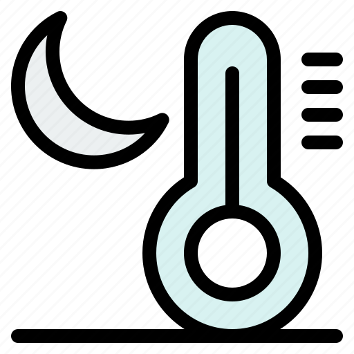 Climate, moon, night, temperature icon - Download on Iconfinder