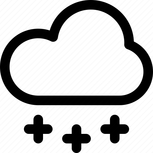 Cloud, rain, snow, weather, winter icon - Download on Iconfinder