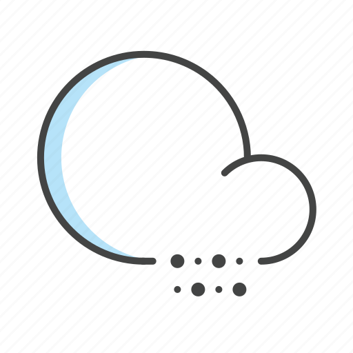 Cloud, cloudy, forecast, snowing, weather icon - Download on Iconfinder