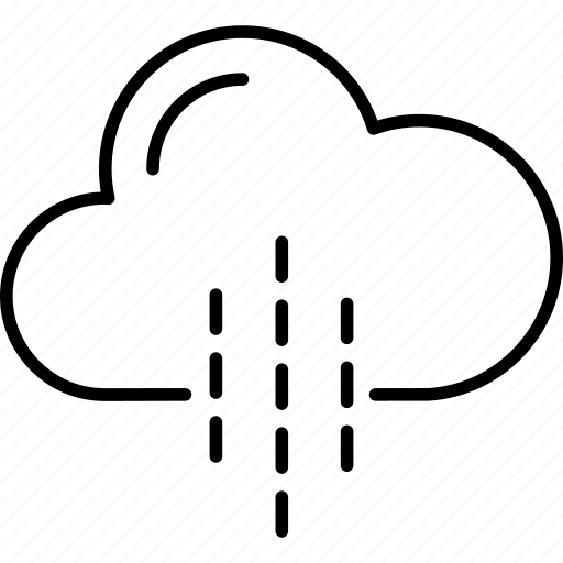 Clouds, overcast, rain, shower, weather icon - Download on Iconfinder