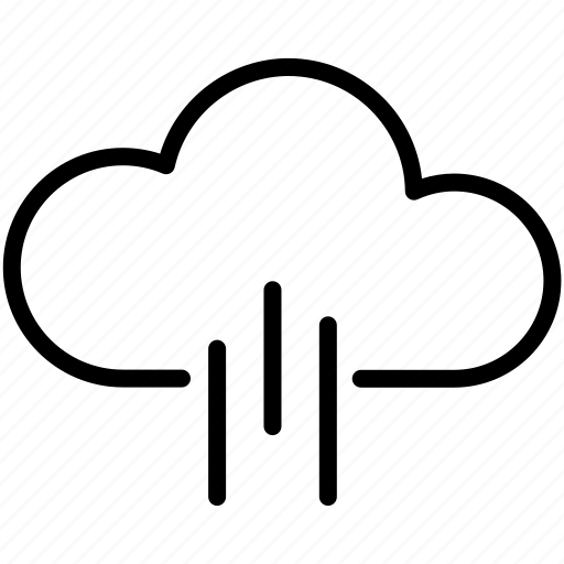 Weather, downpour, cloud, rainy icon - Download on Iconfinder