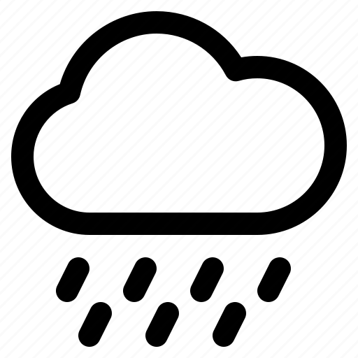 Heavy rain, cloud, weather, rain icon - Download on Iconfinder