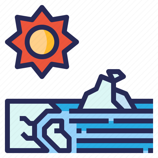 Weather, drought, hot, global warming, climate change icon - Download on Iconfinder