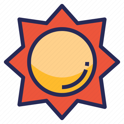 Weather, sun, hot, summer, sunny icon - Download on Iconfinder